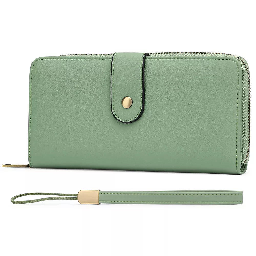 Portable Long Wallet – Mini PU Leather Bifold