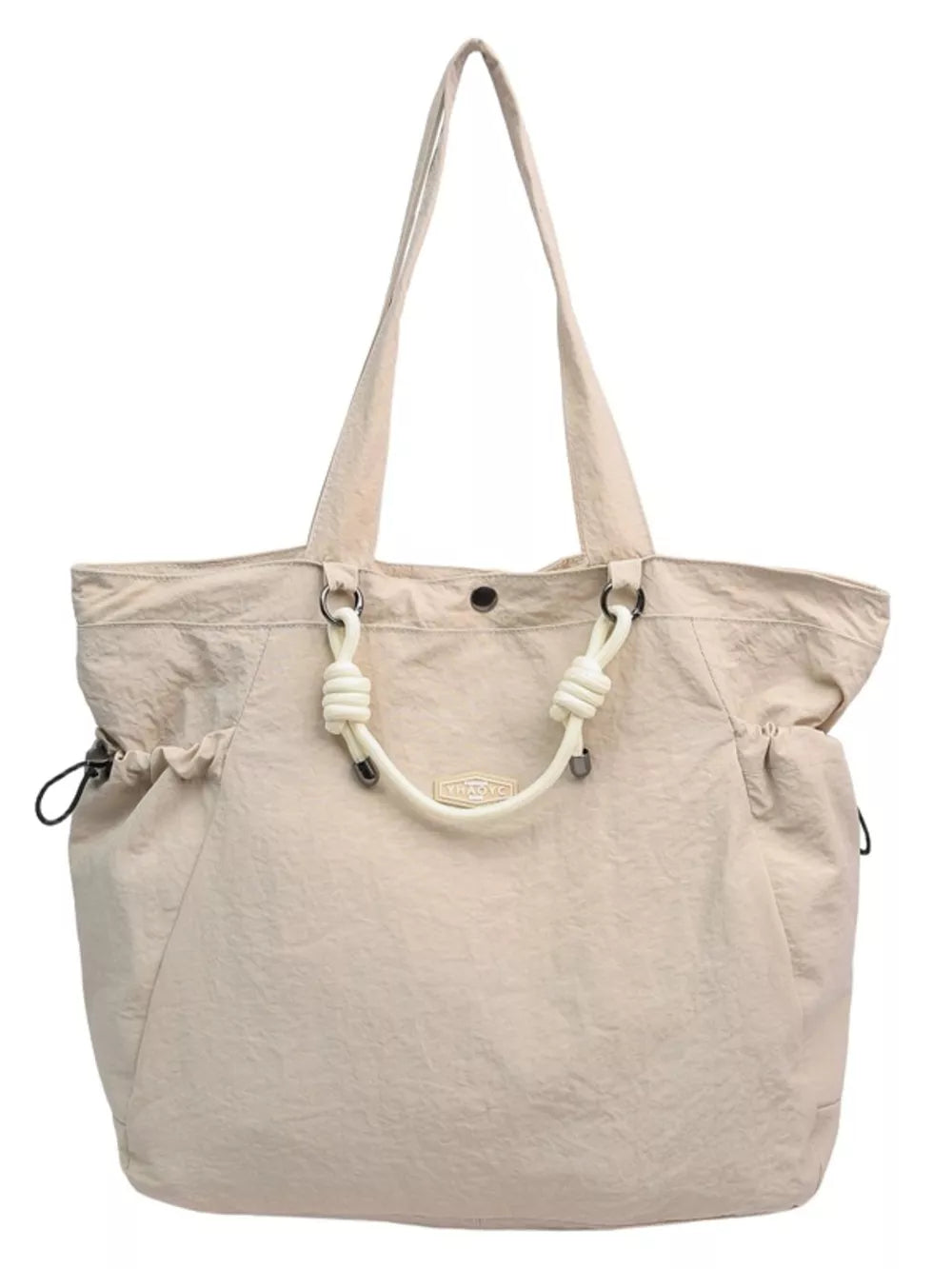 Casual Lightweight Shoulder Handbag – Large Polyester Tote