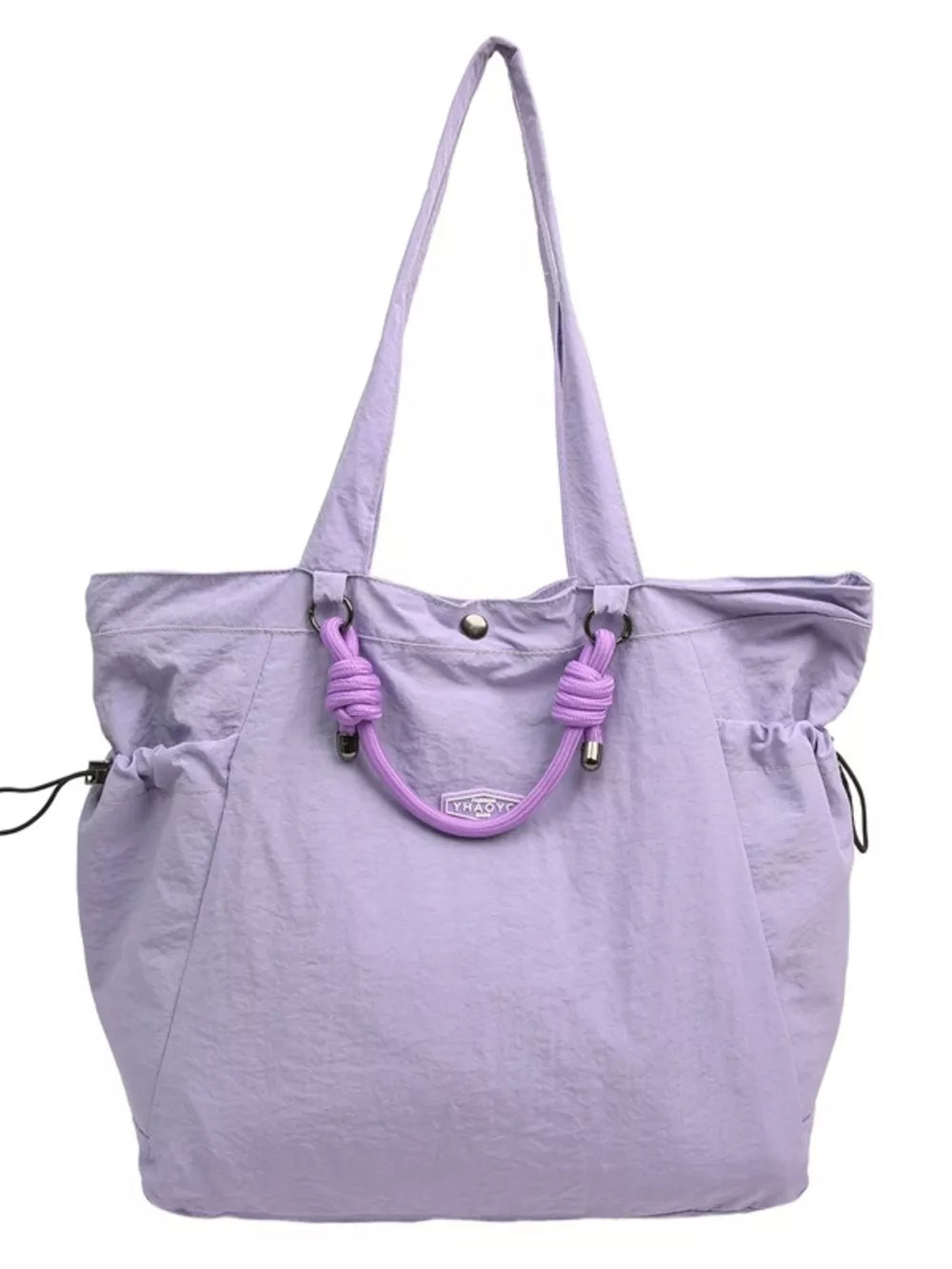 Casual Lightweight Shoulder Handbag – Large Polyester Tote
