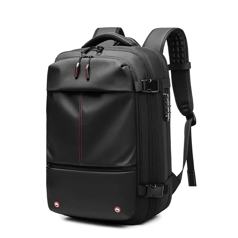 Vacuum Compression Travel Backpack | 17" Laptop Carry-On with Expandable Storage