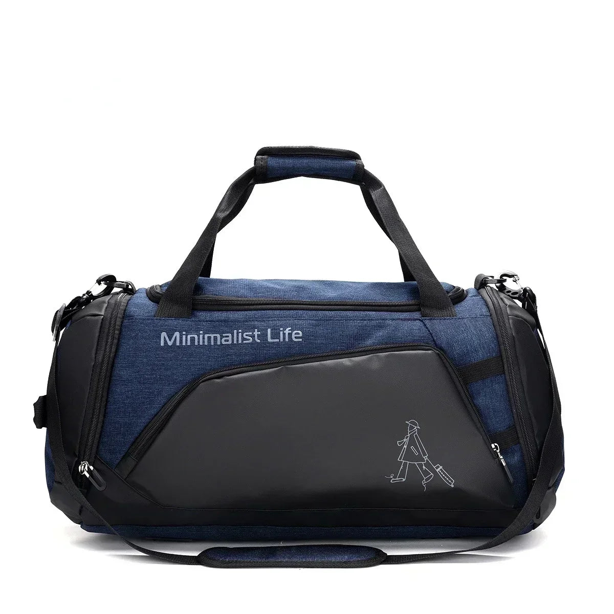 Waterproof Gym Duffle Bag with Shoe Compartment – Large 53cm Sports Training Bag