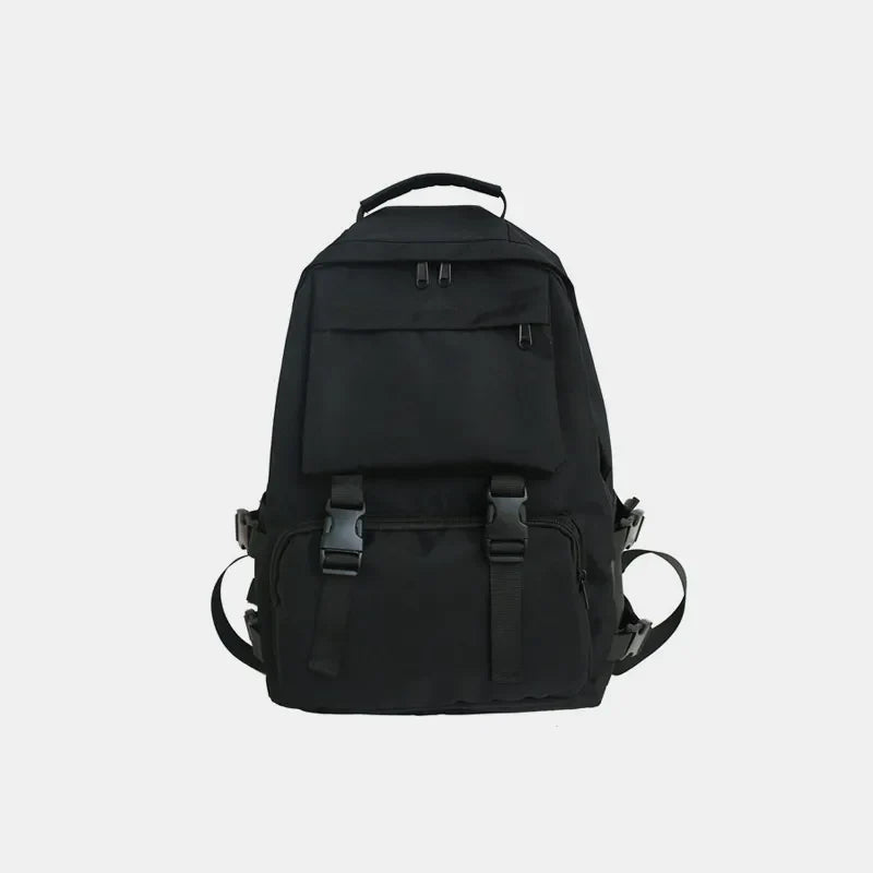 Oxford Cloth Backpack with Adjustable Straps – Large School Bag