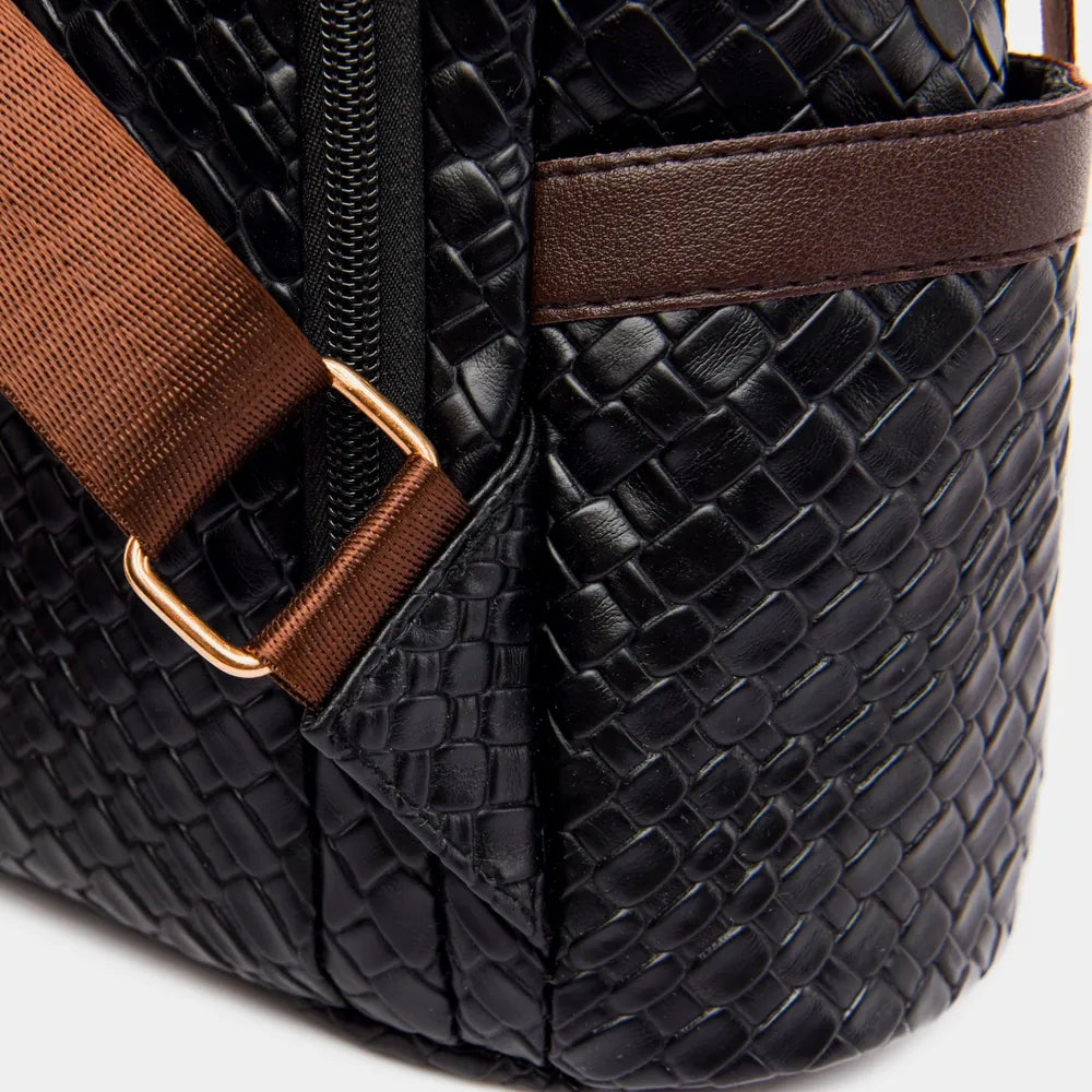 PU Leather Backpack Bag – Large Stylish Everyday Pack