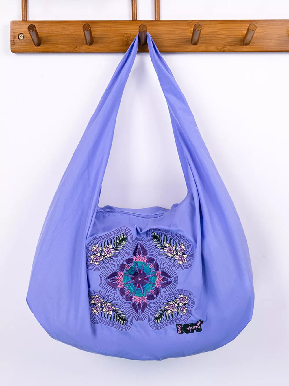 Women's Casual Zipper Handbag – Large Nylon Shoulder Bag